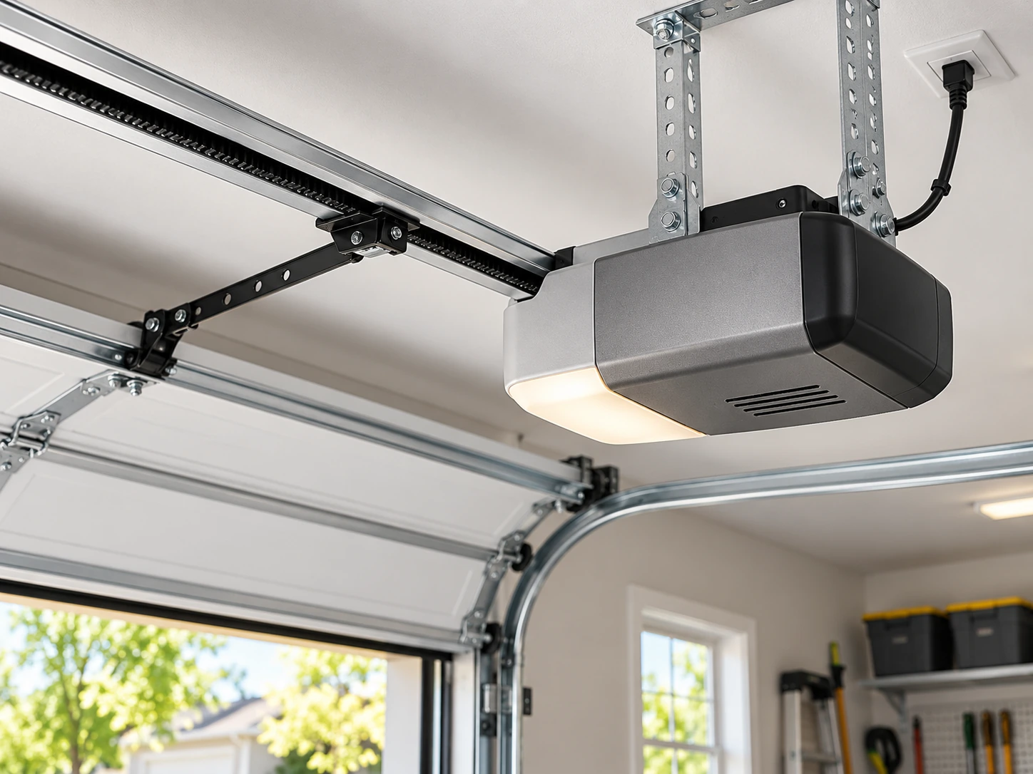 Garage Door Opener Detail