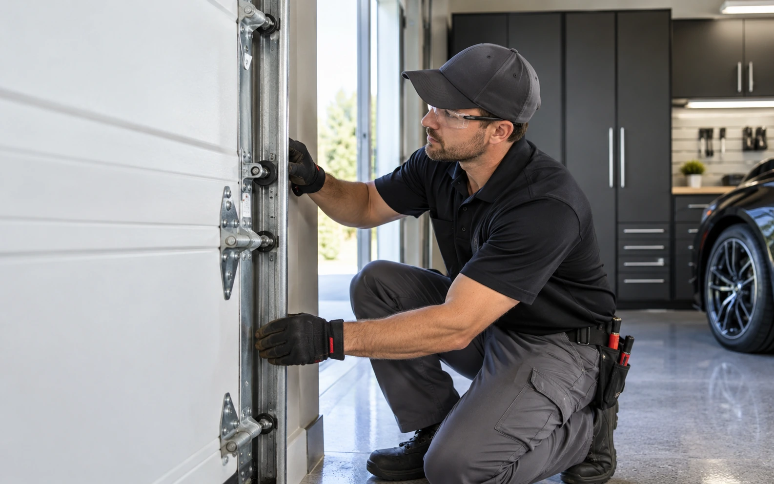 Garage Door Track And Roller Repair