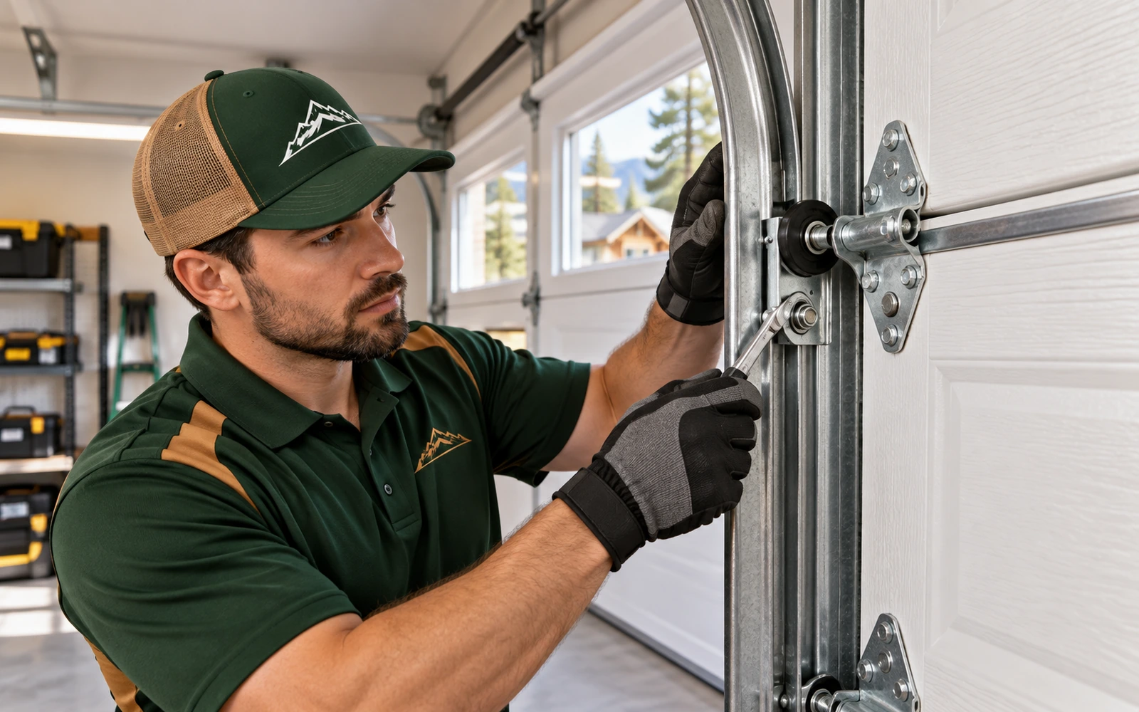 Garage Door Track And Roller Repair Supporting Detail